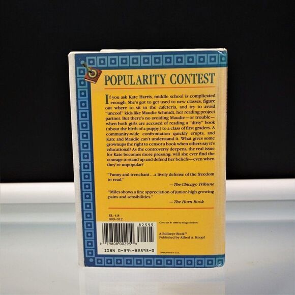 Maudie and Me and the Dirty Book By Betty Miles 1989 Hardcover A Knopf Publisher - Picture 3 of 7